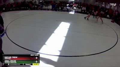 113 lbs Cons. Round 3 - Haylee Trew, Nebraska vs Drea Kruse, The Best Wrestler