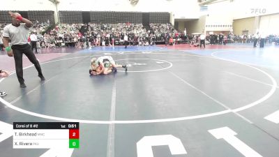 83-M lbs Consi Of 8 #2 - Taycen Birkhead, Moser's Mat Club vs Xavier Rivera, Paulsboro