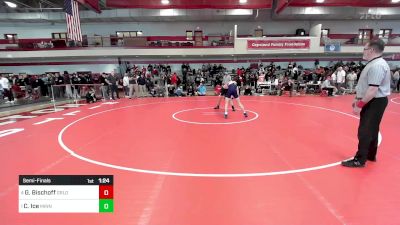 138 lbs Semifinal - Gabriel Bischoff, Greater Lowell vs Cam Ice, Minnechaug