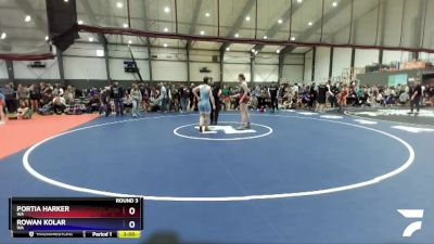 155 lbs Round 3 - Portia Harker, WA vs Rowan Kolar, WA