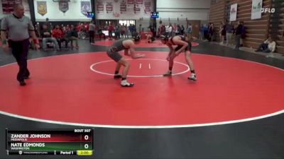 120 lbs Round 4 - Nate Edmonds, Washington vs Zander Johnson, Mediapolis