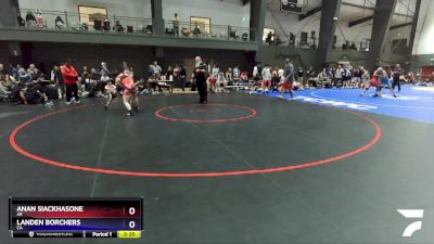 126 lbs Cons. Round 3 - Anan Siackhasone, AK vs Landen Borchers, CA