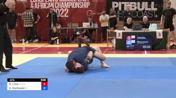 Bruno Lima vs Kacper Kozłowski 2022 ADCC Europe, Middle East & African Championships