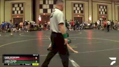 145 lbs Round 1 (6 Team) - Chris Fojon, Olympic Gold vs Cade McMicken, Wyalusing Plus