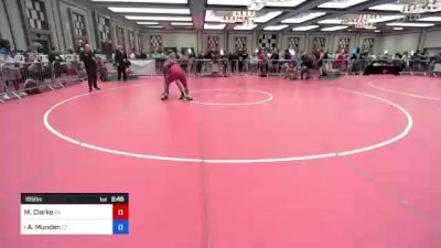 195 lbs Semifinal - Matthew Clarke, Pa vs Aethan Munden, Ct