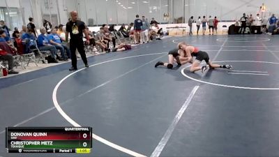 95 lbs Quarterfinal - Christopher Metz, Teknique vs Donovan Quinn, SAW