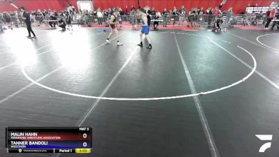 138 lbs Cons. Round 2 - Malin Hahn, Fennimore Wrestling Association vs Tanner Bandoli, Wisconsin