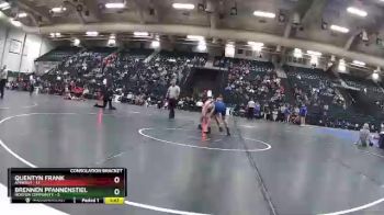 145 lbs Round 4 (16 Team) - Quentyn Frank, Amherst vs Brennen Pfannenstiel, Norton Community