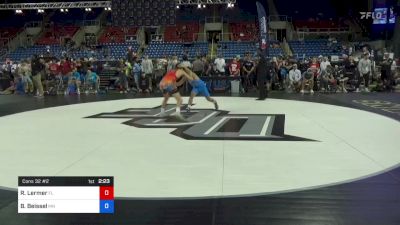 120 lbs Cons 32 #2 - Roman Lermer, Florida vs Blake Beissel, Minnesota