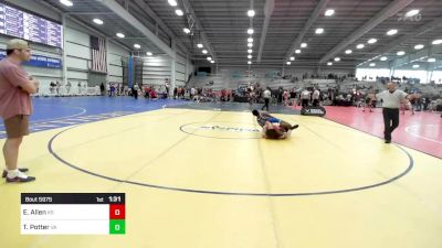 160 lbs Round Of 32 - Ethen Allen, KS vs Thomas Potter, VA