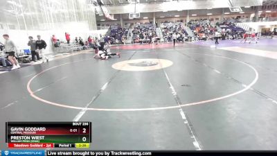 165 lbs Cons. Round 3 - Gavin Goddard, Central Missouri vs Preston Wiest, William Penn (Iowa)