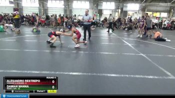 84 lbs Round 5 (6 Team) - Alesandro Restrepo, Vougar`s Honors vs Damian Manna, Rebellion