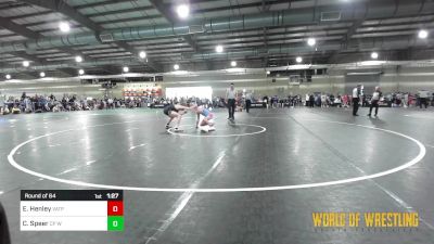 115 lbs Round Of 64 - Emmitt Henley, Virginia Team Predator vs Cole Speer, CP Wrestling