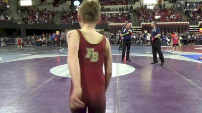 81 lbs Champ. Round 1 - Banks Kassmier, Fort Benton Longhorn Wrestling vs Jagger Grover, Stillwater Gladiators