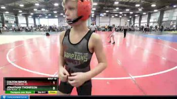 76 lbs Rd# 6- 9:00am Saturday Final Pool - Tracen Frain, Iowa Black vs Preston Van Hoven, Dynasty Ruthless