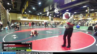 87 lbs 1st Place Match - Noah Moylan, Poway Elite vs Carson Davies, Sunkist Kids/Monster Garage