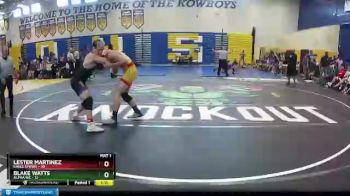 152 lbs Round 6 (8 Team) - Lester Martinez, Eagle Empire vs Blake Watts, Alpha WC