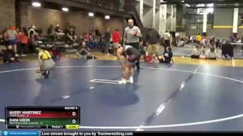 106 lbs Round 4 (6 Team) - Avery Martinez, Texas Black vs Dani Kron, Western Iowa Alpacas