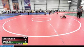 80 lbs Rd# 10- 4:00pm Saturday Final Pool - Adrian Feliciano, NCWAY National Team vs Carter Roy, VA Team Predator