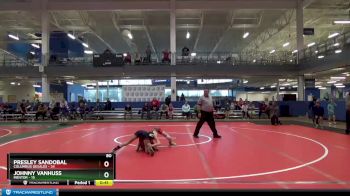 80 lbs Round 1 (8 Team) - Presley Sandobal, Columbus Desales vs Johnny VanHuss, Mentor