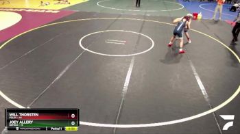 115 lbs Semis & 1st Wrestleback (8 Team) - Joey Allery, Bemidji vs Will Thorsten, Foley