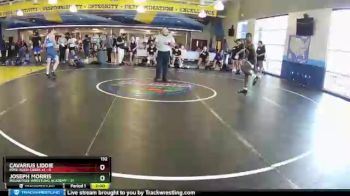 132 lbs Round 3 (8 Team) - Joseph Morris, Roundtree Wrestling Academy vs Cavarius Liddie, Free-Buch-Creek #1