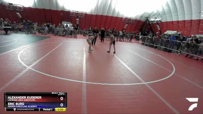 78 lbs Quarterfinal - Alexander Kuderer, LaCrosse Area Wrestlers vs Eric Burg, Askren Wrestling Academy