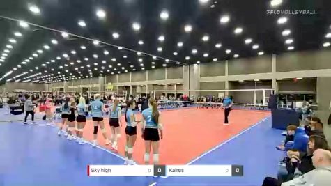 Sky high vs Kairos - 2022 JVA World Challenge presented by Nike - Expo Only