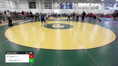 108 lbs Quarterfinal - Anthony Picozzi, Iron Faith WC vs Thomas Marinella, New England Gold WC