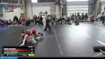 80 lbs Round 1 (4 Team) - Sammy Sanchez, PA Alliance Black vs Eddie George, Germantown Wrestling