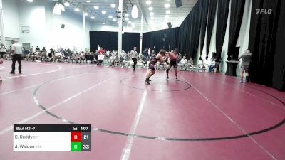 177 lbs Semifinal - Chris Reddy, Sly Fox Wrestling Club vs Jack Weldon, Kraken White