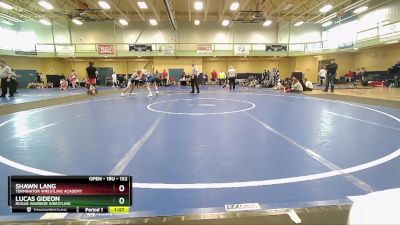 132 lbs 2nd Place Match - Shawn Lang, Terminator Wrestling Academy vs Lucas Gideon, Rogue Warrior Wrestling