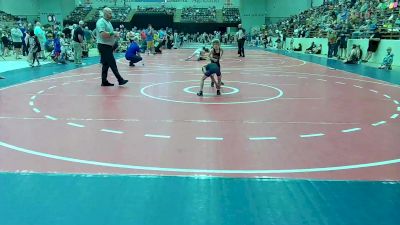 42 lbs Final - Mason Cicora, Brookwood Bronco Youth Wrestling Club vs Grayson Taft, Foundation Wrestling