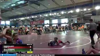 62 lbs Round 6 (10 Team) - Maisyn Lott, Storm vs Ella Robbins, Big Money Movin