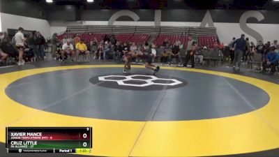 100 lbs Semis & 1st Wrestleback (8 Team) - Xavier Mance, Junior Terps Xtreme (MY) vs Cruz Little, PA Alliance