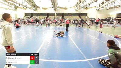 49 lbs Rr Rnd 6 - Eric Nemec III, South Side Wrestling Club vs Jalen Vann, Orchard South WC