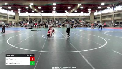 150 lbs Consi Of 8 #2 - Andrew Valas, Westwood vs Stav Fronimos, Leonia/Palisades Park