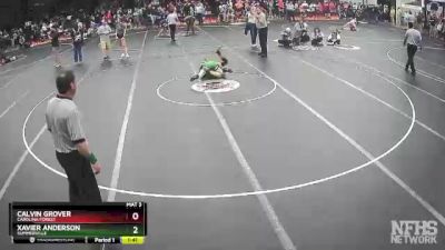 5A 113 lbs Cons. Round 1 - Calvin Grover, Carolina Forest vs Xavier Anderson, Summerville