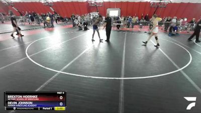 136 lbs Cons. Semi - Brexton Hoernke, Victory School Of Wrestling vs Devin Johnson, Askren Wrestling Academy