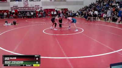 152 lbs Cons. Round 4 - Brody Straumann, Atwater-Cosmos-Grove City vs Jack Major, Rocori