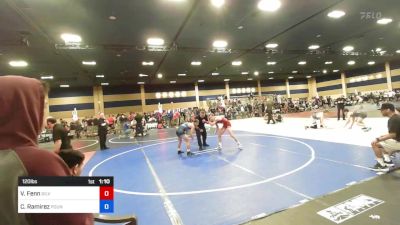 120 lbs Quarterfinal - Vonn Fenn, Silverback WC vs Camilo Ramirez, Pounders WC