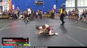 60 lbs Round 1 (6 Team) - Hayes Daniel, Backyard Brawlers vs Cal Satterstrom, The Funky Singlets Teal