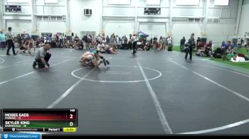 145 lbs Round 5 (10 Team) - Skyler King, Barnesville vs Moses Eads, Phoenix