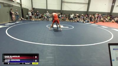 175 lbs Cons. Round 5 - Gage Blakeslee, Washington vs James Keinonen, Oregon