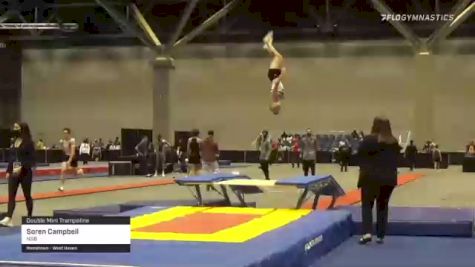 Soren Campbell - Double Mini Trampoline, NSB - 2021 USA Gymnastics Championships