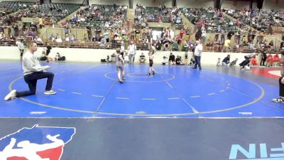 52 lbs Consi Of 8 #1 - Myles Maynor, Guerrilla Wrestling Academy vs Maddox Joiner, Georgia