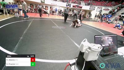 85 lbs Rr Rnd 3 - Klay Adams, Miami Takedown Club vs Stephen Praytor, Salina Wrestling Club