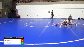 127 lbs Cons. Round 2 - Baylee Carrillo, CALIFORNIA GRAPPLERS vs Madison Morris, Delta Wrestling Club