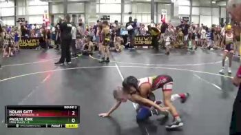 46 lbs Round 2 (6 Team) - Paislye Kirk, Steel Valley vs Nolan Gatt, Backyard Brawlers