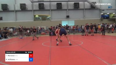 79 kg Consi Of 8 #1 - Tyler Morland, Northwestern vs Reed Williams, La Crosse Area Wrestlers